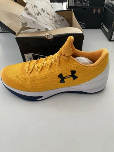 Pre-owned Under Armour Team Issue  Cal Golden Bears Ua Charged Controller 1303012-700 Sz 14