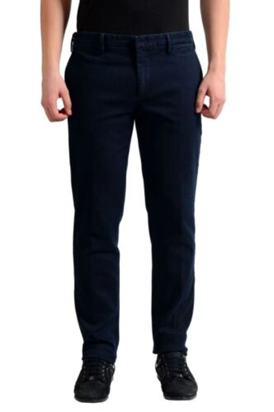 Pre-owned Prada Men's Dark Blue Denim Casual Pants Size 28 30 32 34 36 38