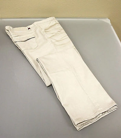 Pre-owned Gucci $565 Authentic  Mens Dirty Washed Casual Pants Eu 46/us 30 Beige 269312