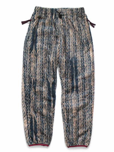 Pre-owned Kapital K Kapital Easy Pants Java-yabane Pattern Navy Mens Casual Fashion Japan In Blue