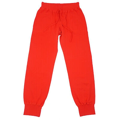 Pre-owned Kiton Napoli Red Soft Jersey Cotton Sweatpants Eu56/xxl (36-38) Jogger Pants