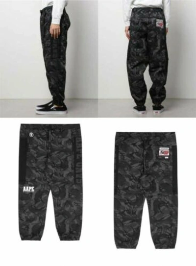 Pre-owned Ape Face Aape By A Bathing Ape Men's Woven Pants Camo Pattern ...