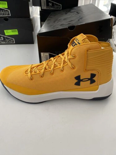Pre-owned Under Armour Team Issue  Cal Golden Bears Ua Sc 3zero Tb 1303013-700 Sz 14