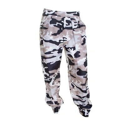 Pre-owned Jc De Castelbajac Castelbajac Camo Prnt Jogger In Black_white