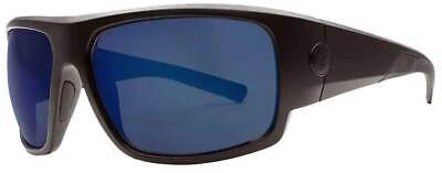 Pre-owned Electric Mahi Sunglasses - Matte Black / Blue Polarized Pro -