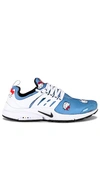 Nike Hello Kitty Air Presto Stretch-knit Sneakers In University Blue & Black White