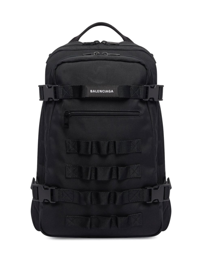 Balenciaga Small Army Space Backpack In Black