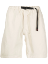 Gramicci Buckle-fastening Waistband Shorts In Neutrals