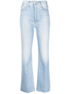Mother The Stunner Cruiser Bless You Jeans In Blue