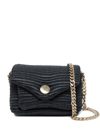 PROENZA SCHOULER SMALL HARRIS RAFFIA SHOULDER BAG