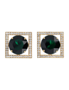 ALESSANDRA RICH SQUARE EARRINGS