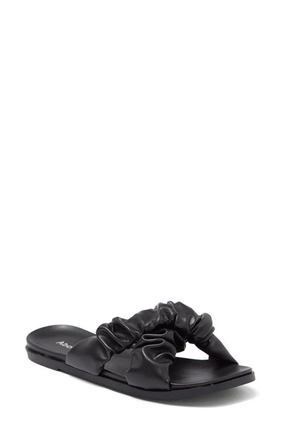 Abound Candra Flat Sandal In Black