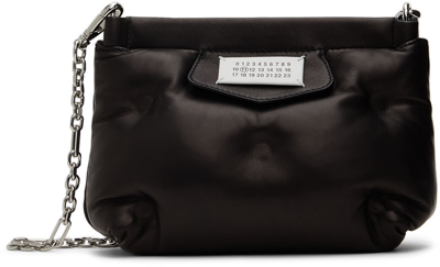 Maison Margiela Black Mini Glam Slam Shoulder Bag In T8013 Black