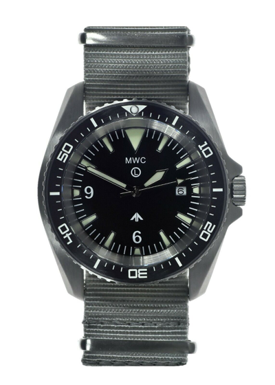 Pre-owned Mwc 2019 Kampfschwimmer 300m Stainless Steel Case Military Divers Quartz Watch