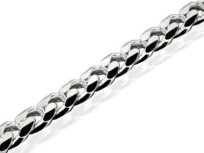 Pre-owned F.hinds Mens Fashion Jewellery Sterling Silver Curb Chain Necklet Necklace - 20"