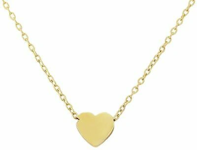 Pre-owned Milton Mark  Womens Heart Necklace - Yellow Gold