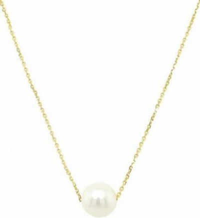 Pre-owned Milton Mark  Womens Culture Pearl Necklace - Gold