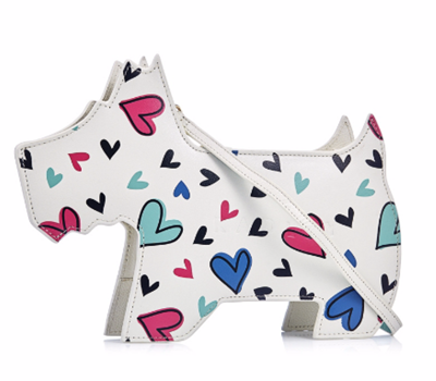 Pre-owned Radley London Love Me Love My Dog Medium Leather Shoulder Bag - Rrp £142