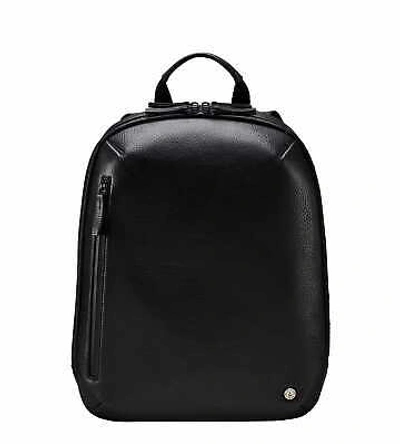 Pre-owned Osprey London The Vince Leather Backpack - Black Leather Backpacks
