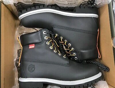 Pre-owned Timberland Heritage 6inch Waterproof Helcor Leather Mens Boots Uk 9.5 Eu 44