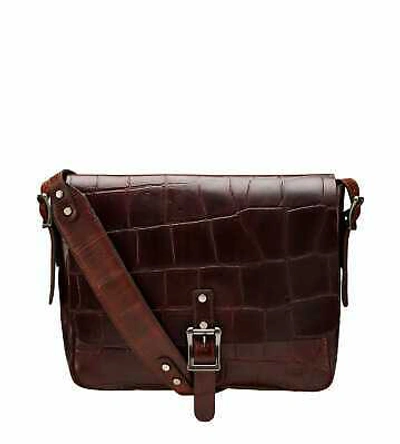 Pre-owned Osprey London The Brixton Leather Satchel - Brown Leather Satchel/messenger Bags