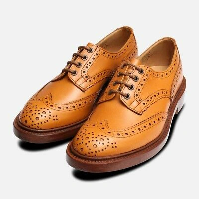 Pre-owned Tricker's Trickers Bourton Acorn Brogue Shoes