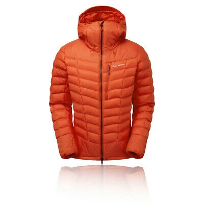 Pre-owned Montané Montane Mens Ground Control Jacket Top - Orange Sports Outdoors Climbing Full