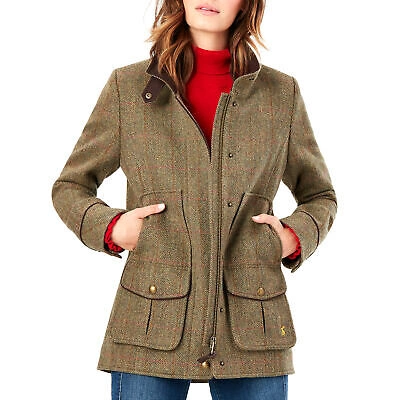 Pre-owned Joules Fieldcoat Womens Jacket - Grentweed All Sizes