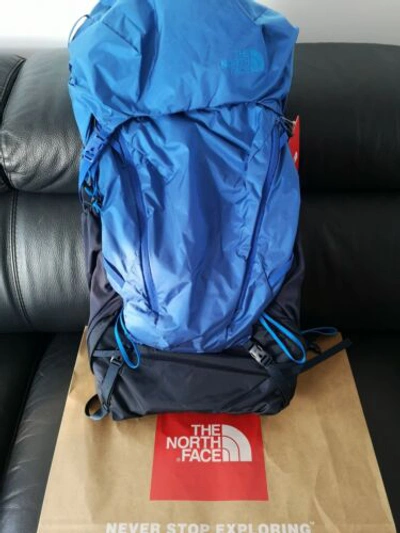 Pre-owned The North Face Banchee 50 Back Pack Brand Colour Blue