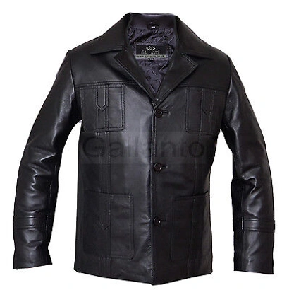 Pre-owned Gallanto Sam Tyler Life On Mars Soft Real Leather Jacket Fashion Blazer John Simm