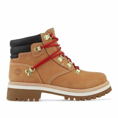 Pre-owned Timberland Women's  Heritage Luxe Waterproof Boots In Brown