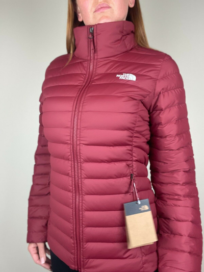 Pre-owned The North Face Women's Stretch Down Jacket / / Pomegranate / Medium