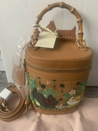 Pre-owned Radley Year Of The Tiger Leather Zip Around Bucket Multiway Picture Bag