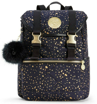 Pre-owned Kipling Experience S Small Backpack - Golden Night