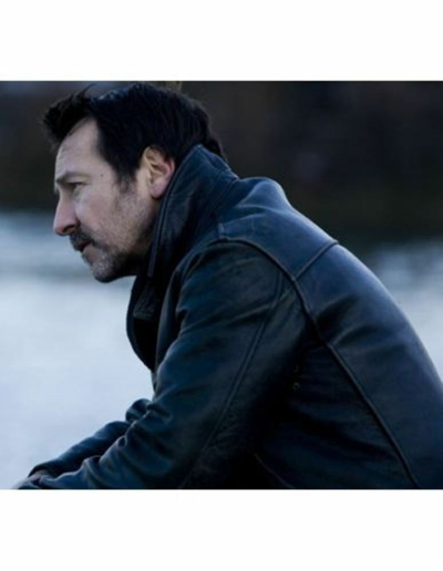 Pre-owned Clara Braquo Jean Hugues Anglade - Eddy Caplan Black Real Leather Jacket Biker Style