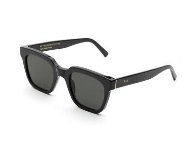 Pre-owned Retrosuperfuture Sunglasses Oqu Giusto Black Handmade In Italy