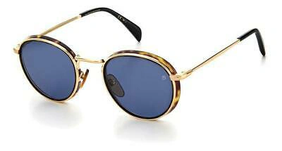 Pre-owned David Beckham Brand  Sunglasses Db 1033 / S 2ik / Ku Blue Gold Man. Authentic