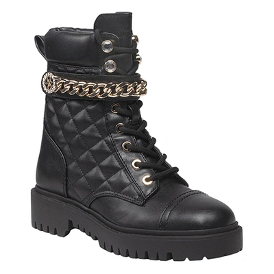 Pre-owned Guess Women's Odysse Short Boots Pn: Fl8odsele10