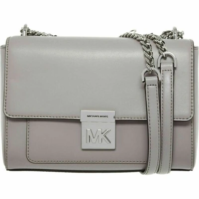 Pre-owned Michael Kors Women's Mindy Chain Strap Shoulder Bag, Pearl Grey