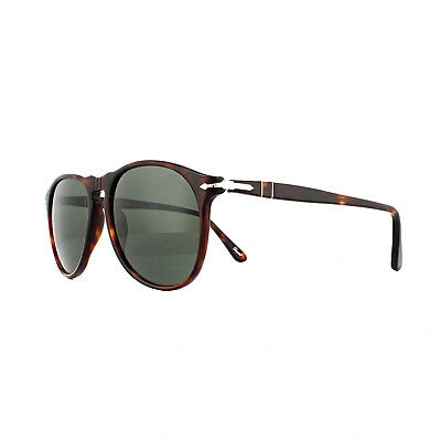 Pre-owned Persol Sunglasses 9649 24/31 Havana Grey