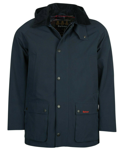 Pre-owned Barbour Mwb0911 Waterproof Ashby Mens Jacket In Navy Sizes S - 3xl