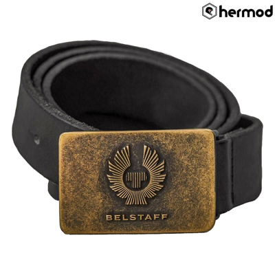 Pre-owned Belstaff Phoenix Casual Leather Belt - Black