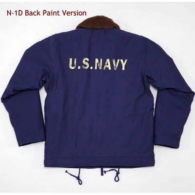 Pre-owned Bob Dong Usn N-1d Deck Jacket 30s Military Uniform Winter Men Woolen Lining Coat