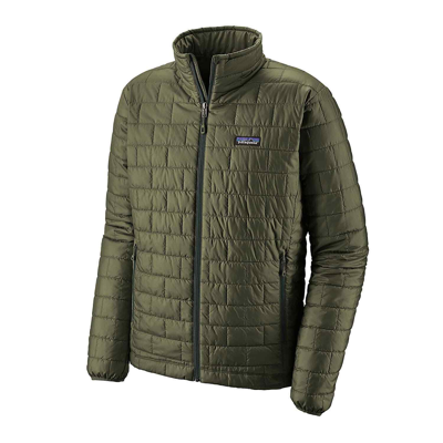 Pre-owned Patagonia Mens Nano Puff Jacket S Industrial Green (measurement In Listing) $230