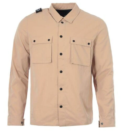 Pre-owned Ma.strum Dh (b) Overshirt - Sand