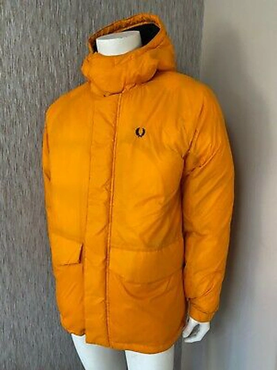 Pre-owned Fred Perry Primaloft Insulated Puffer Jacket Retail £299 Size M-l