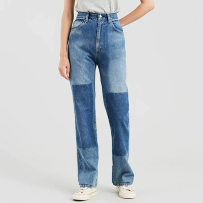 Pre-owned Levi's Rrp $278 Levi‘s Vintage Clothing Lvc 1950 Big E 701 Selvedge Slim Blue Jeans W28