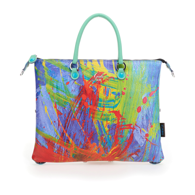 Pre-owned Gabs Shoulder Bag Woman G33t2-x1672 Shopper Convertible G3 Plus M Art. 100% P