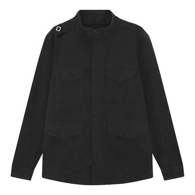 Pre-owned Ma.strum Gd Field Mens Jacket - Jet Black All Sizes