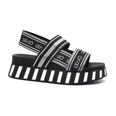 Pre-owned Liu •jo Liu Jo Women's Frida 2 Sandals Pn: Sa1073tx183